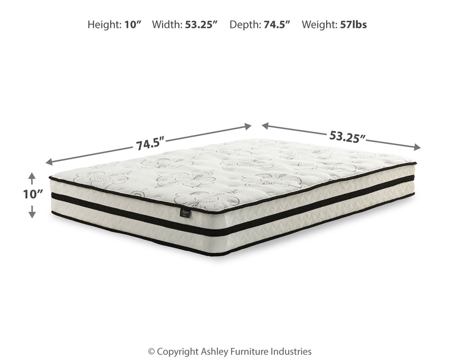 Chime 10 Inch Hybrid - Medium Hybrid Mattress - Image 17