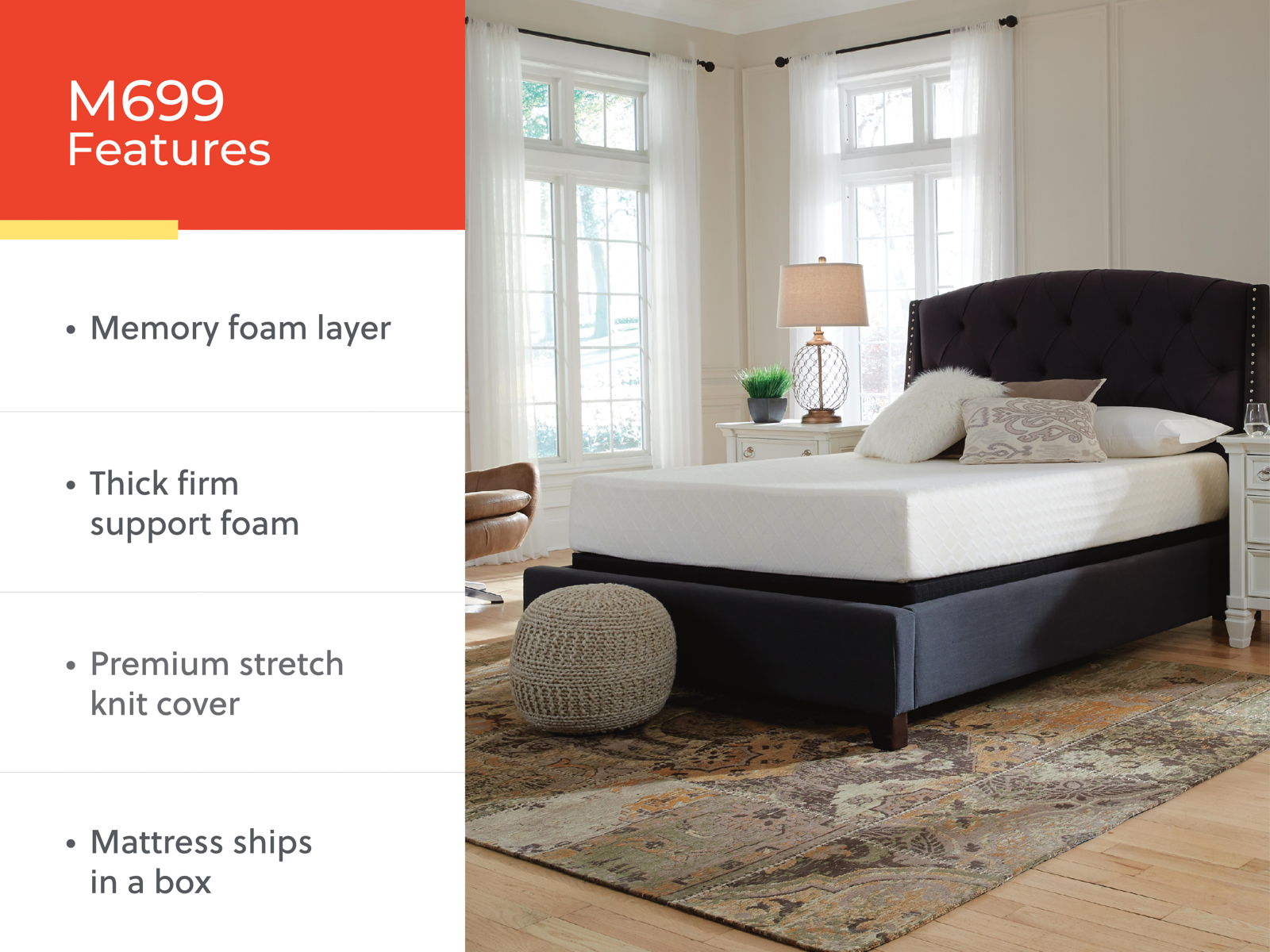 10 Inch Chime Memory Foam - Firm Memory Foam Mattress - Image 16