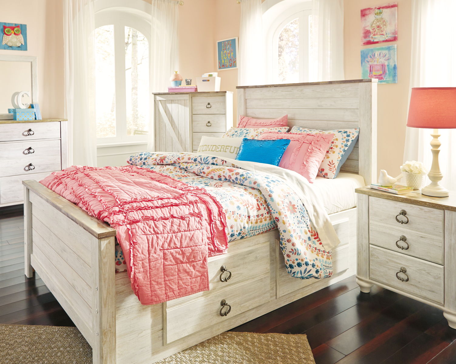 Willowton - Panel Bed - Image 12