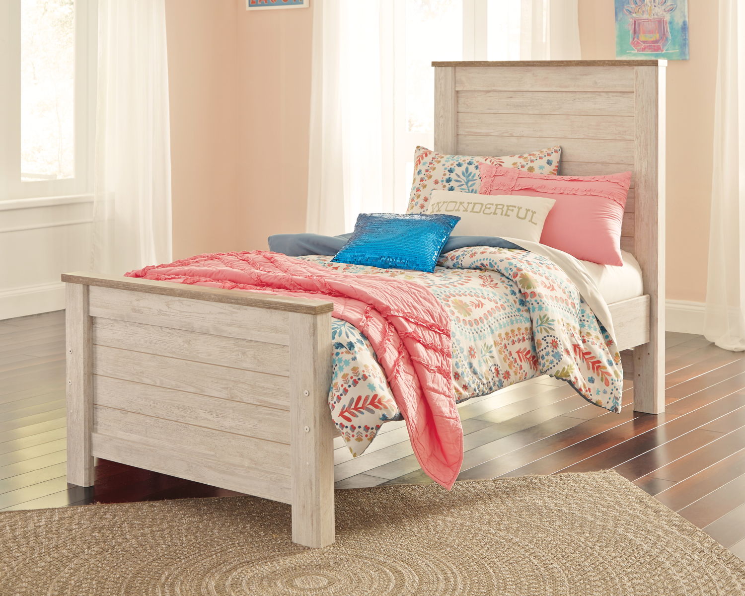 Willowton - Panel Bed - Image 4