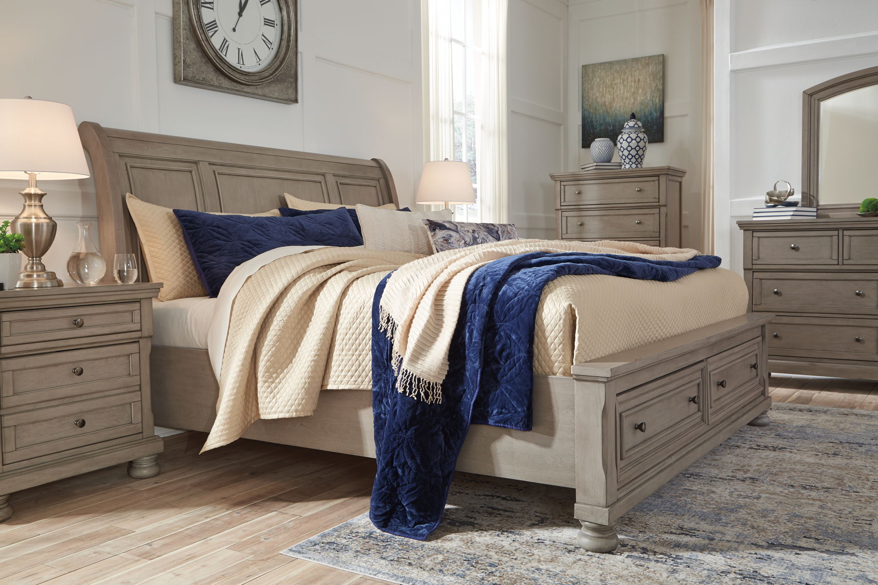 Lettner - Sleigh Bed - Image 3