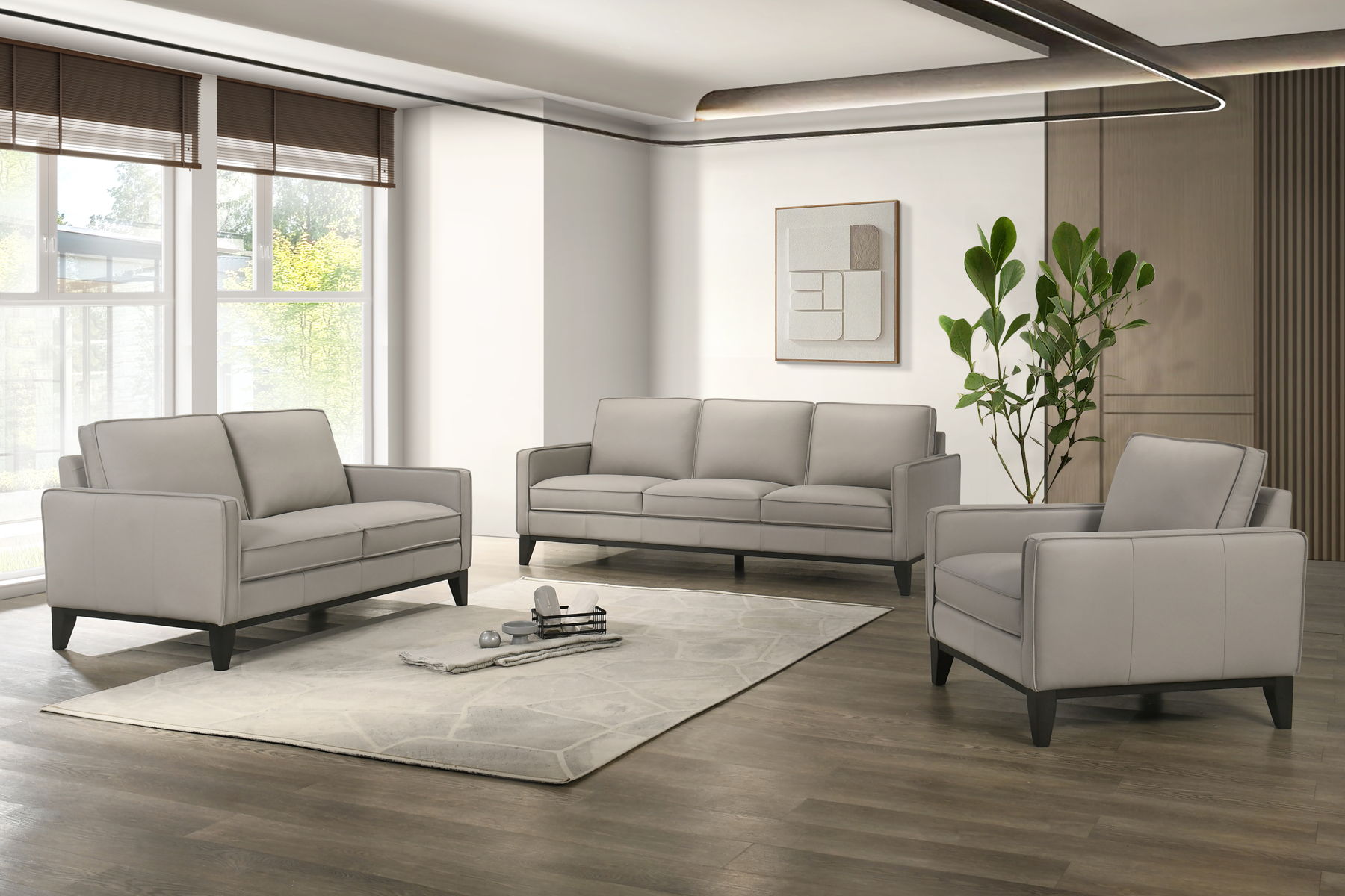 Aaron - Chair - Mist Gray - Image 2