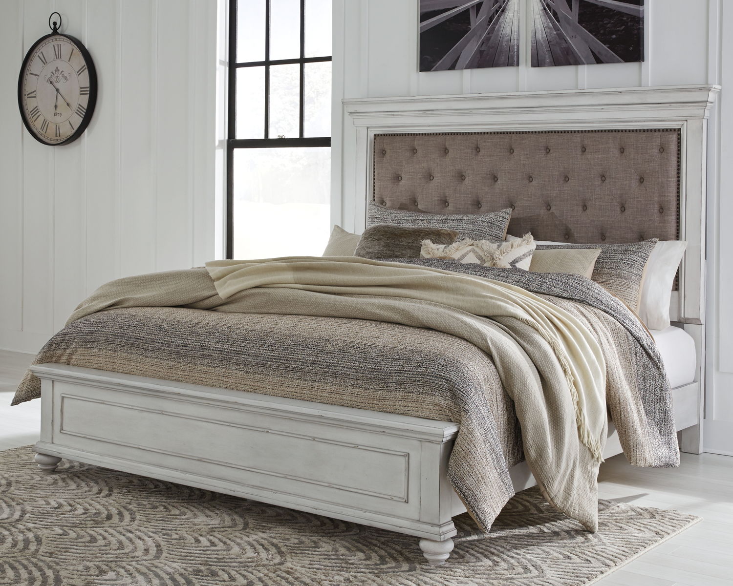 Kanwyn - Upholstered Panel Bed - Image 14