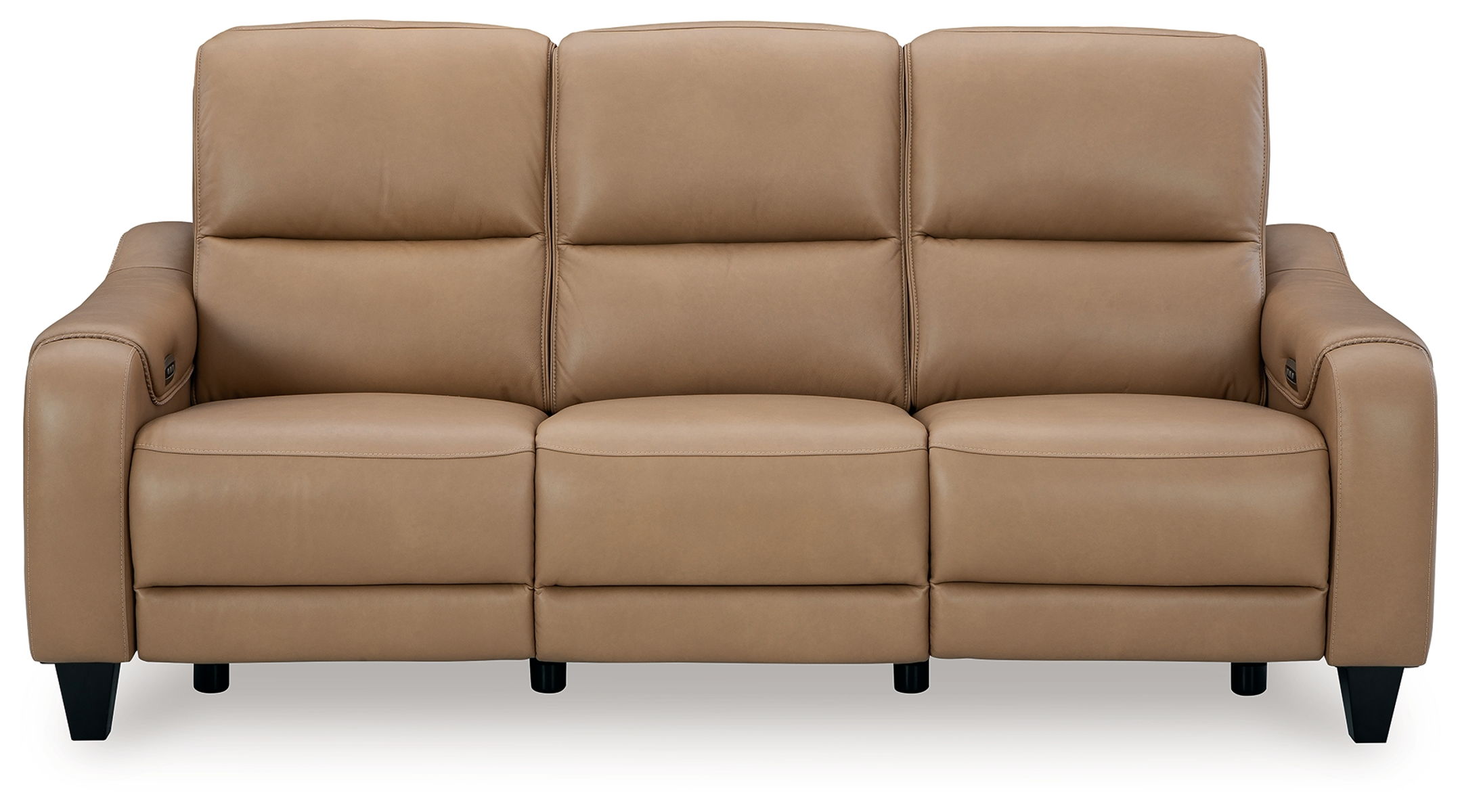 Mosswell - Power Reclining Sofa With Adj Headrest - Toffee - Image 4