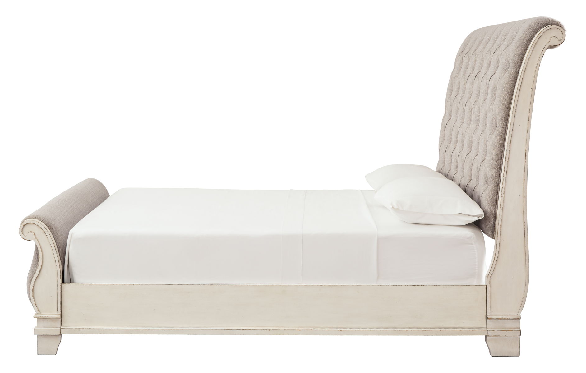 Realyn - Upholstered Sleigh Bed - Image 13