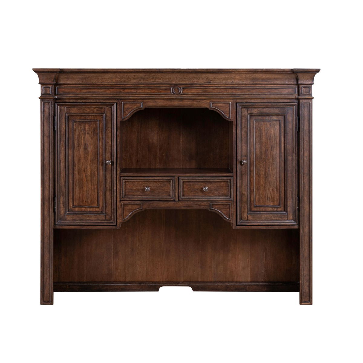 Providence Park - Jr Executive Credenza Hutch - Chateau Brown - Image 4