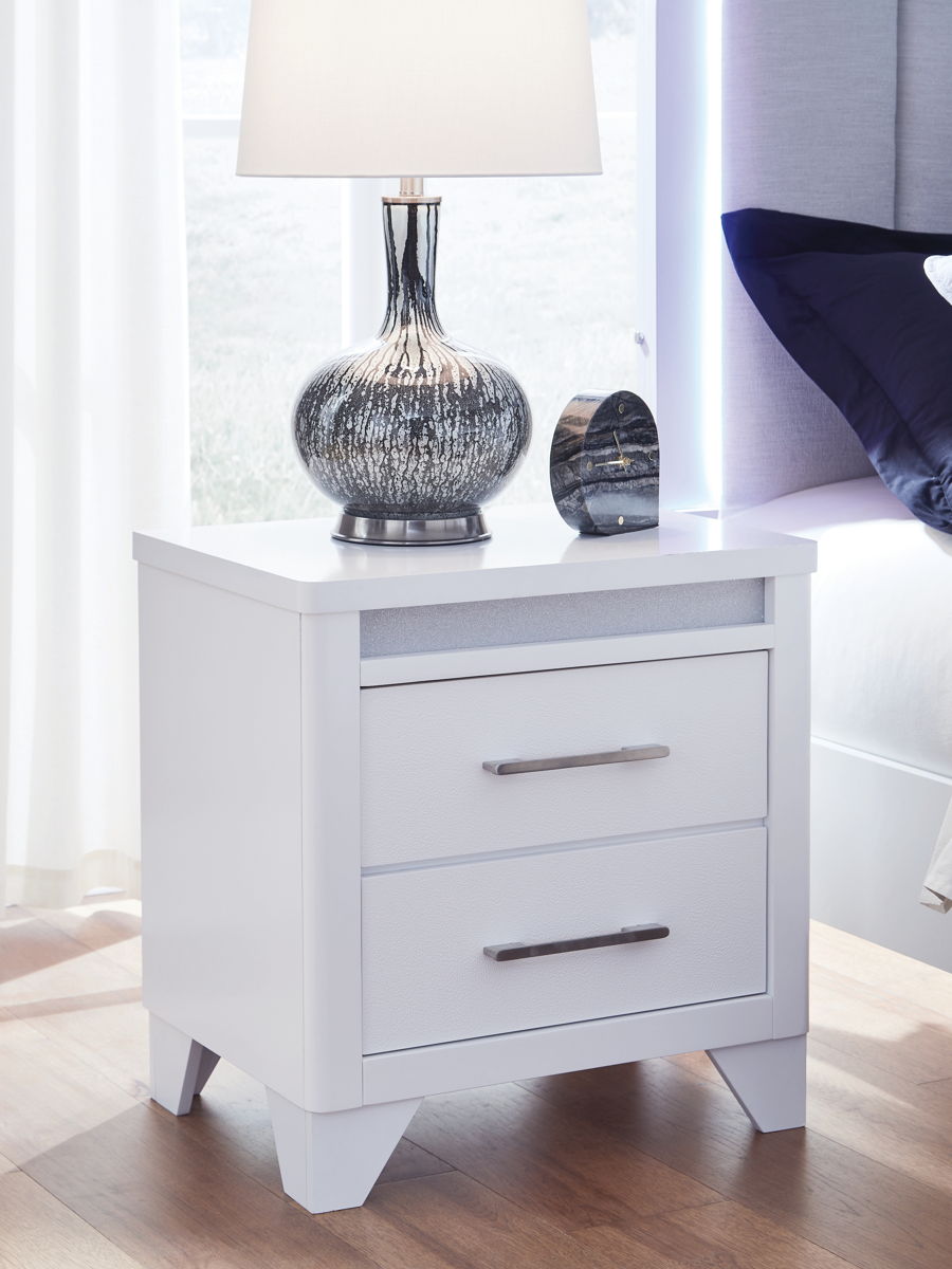 Jarlee - Two Drawer Night Stand - White - Image 5