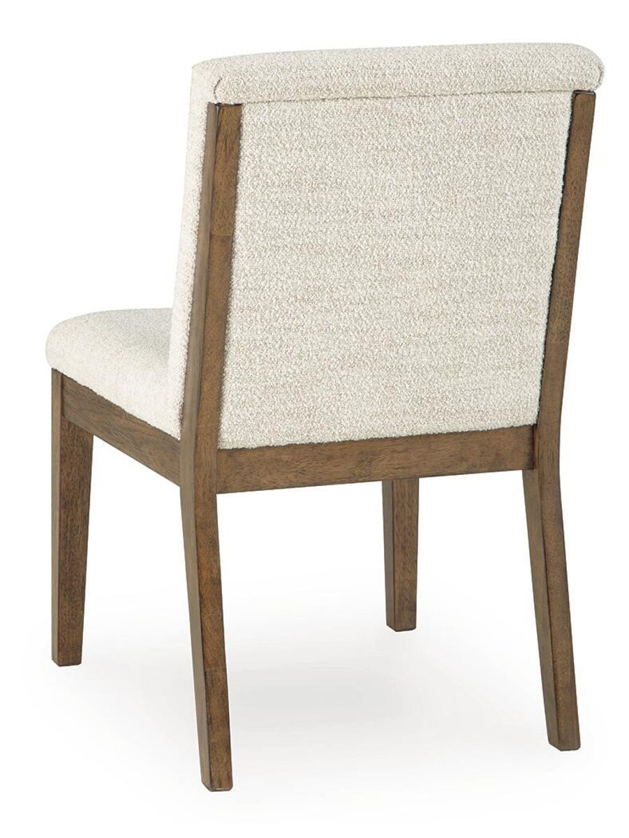 Marxmore - Dining Upholstered Side Chair (Set of 2) - Beige / Brown - Image 4