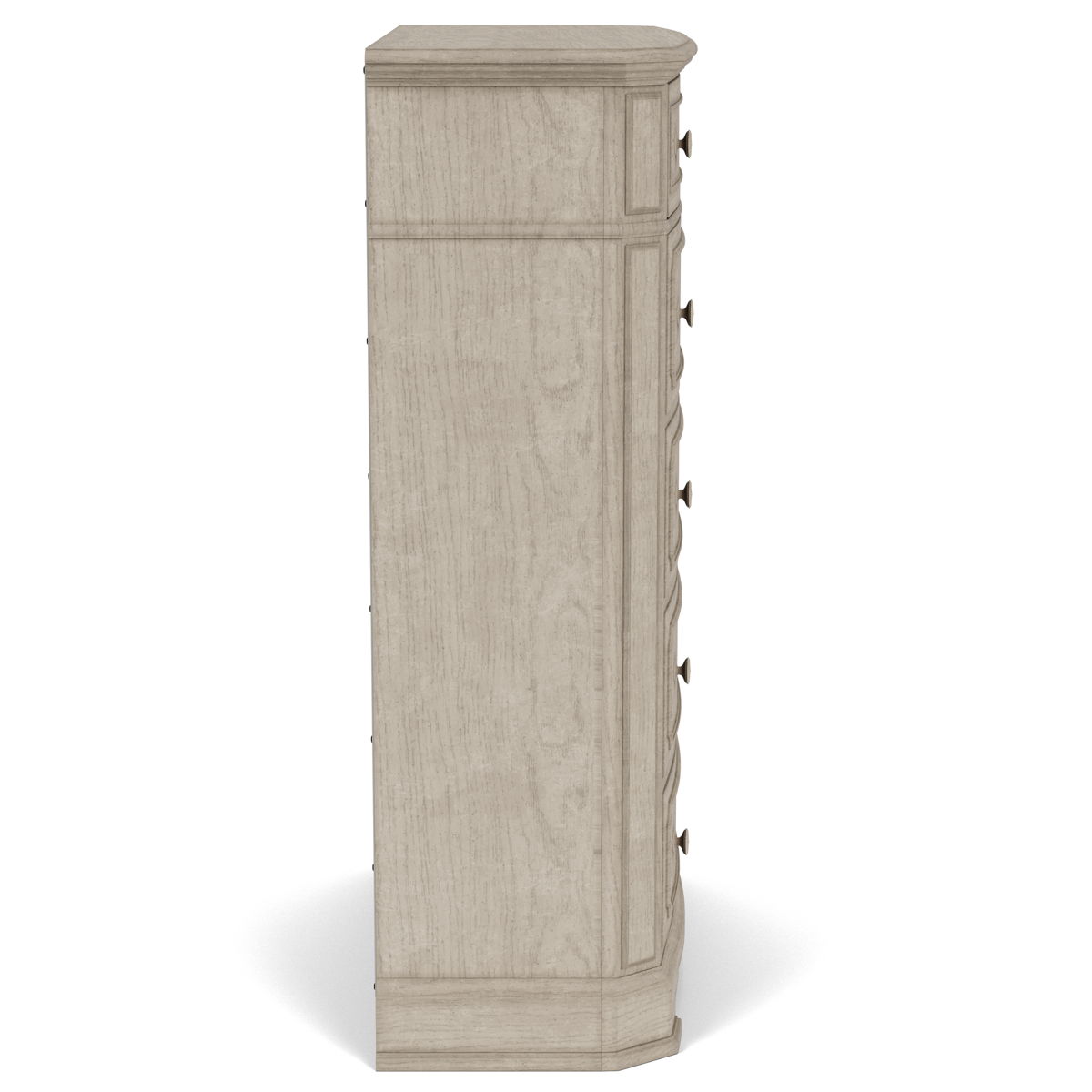 Kensington - 5 Drawer Chest - Beige - Image 4
