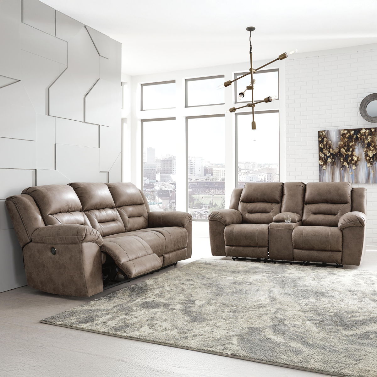 Stoneland - Reclining Sofa - Image 13