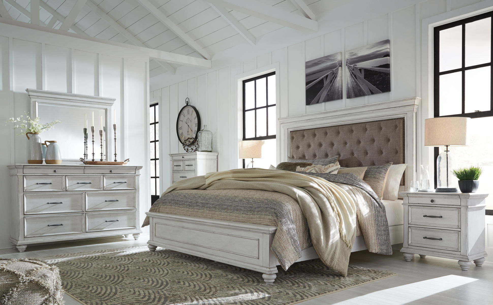 Kanwyn - Upholstered Panel Bed - Image 6