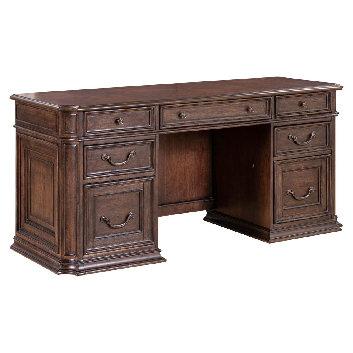 Providence Park - Jr Executive Credenza - Chateau Brown - Image 6