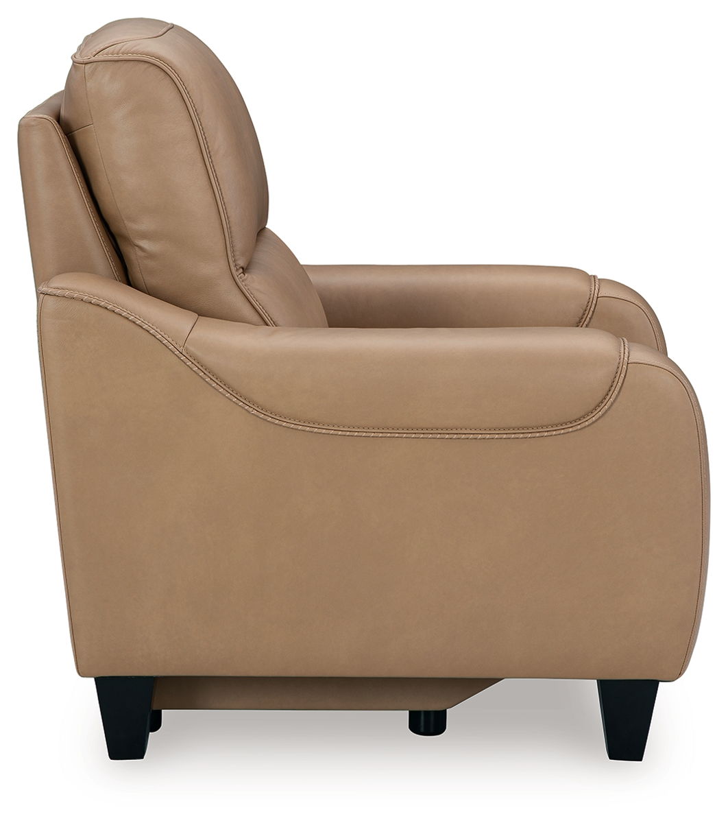 Mosswell - Power Recliner With Adj Headrest - Toffee - Image 7