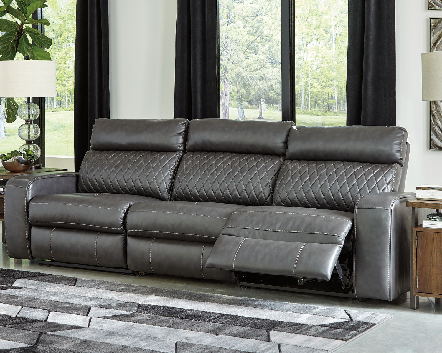 Samperstone - Power Reclining Sectional - Image 11