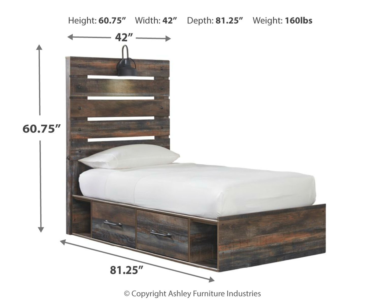 Drystan - Panel Bed - Image 11