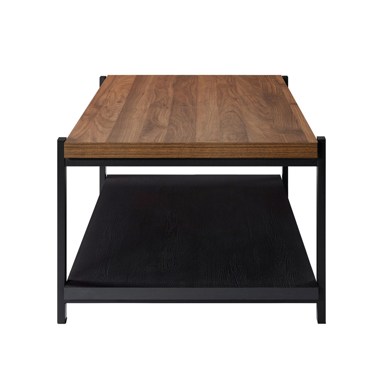 Linea - 3 Piece Occasional Set (1 Coffee & 2 End Tables) - Black / Brown - Image 9