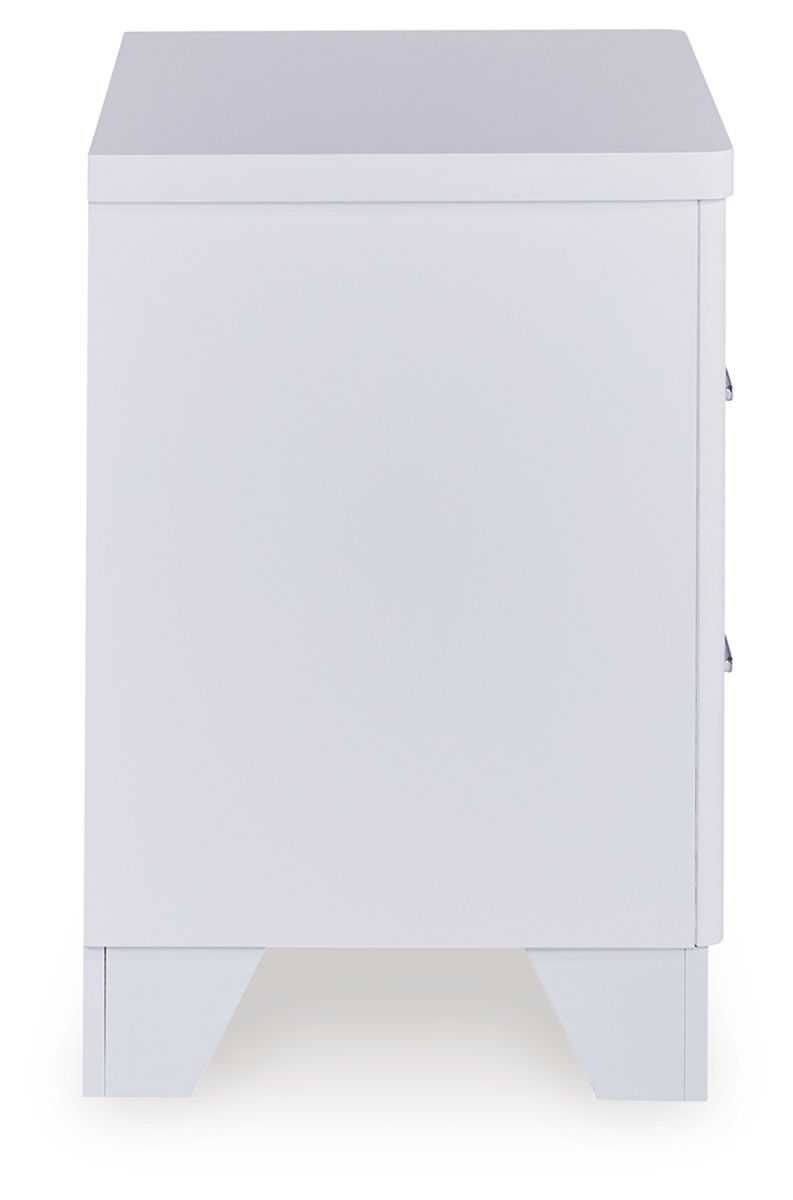 Jarlee - Two Drawer Night Stand - White - Image 2