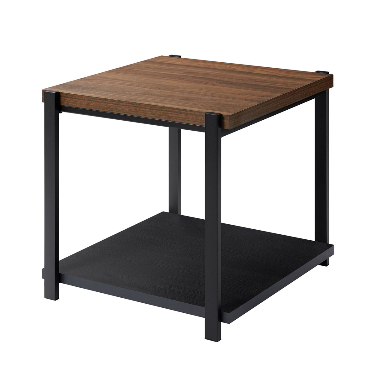 Linea - 3 Piece Occasional Set (1 Coffee & 2 End Tables) - Black / Brown - Image 10