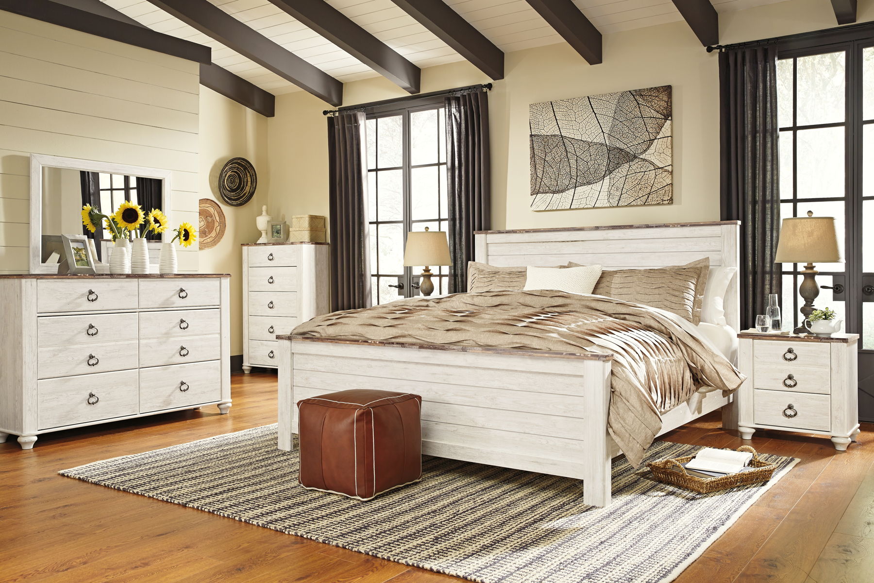 Willowton - Panel Bed - Image 3