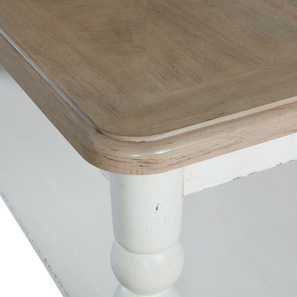 Turnberry Park - Rectangular Cocktail Table - Washed White - Image 6