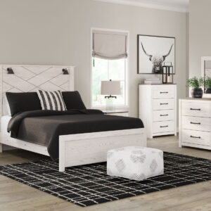 Gerridan - Panel Bedroom Set With Sconces