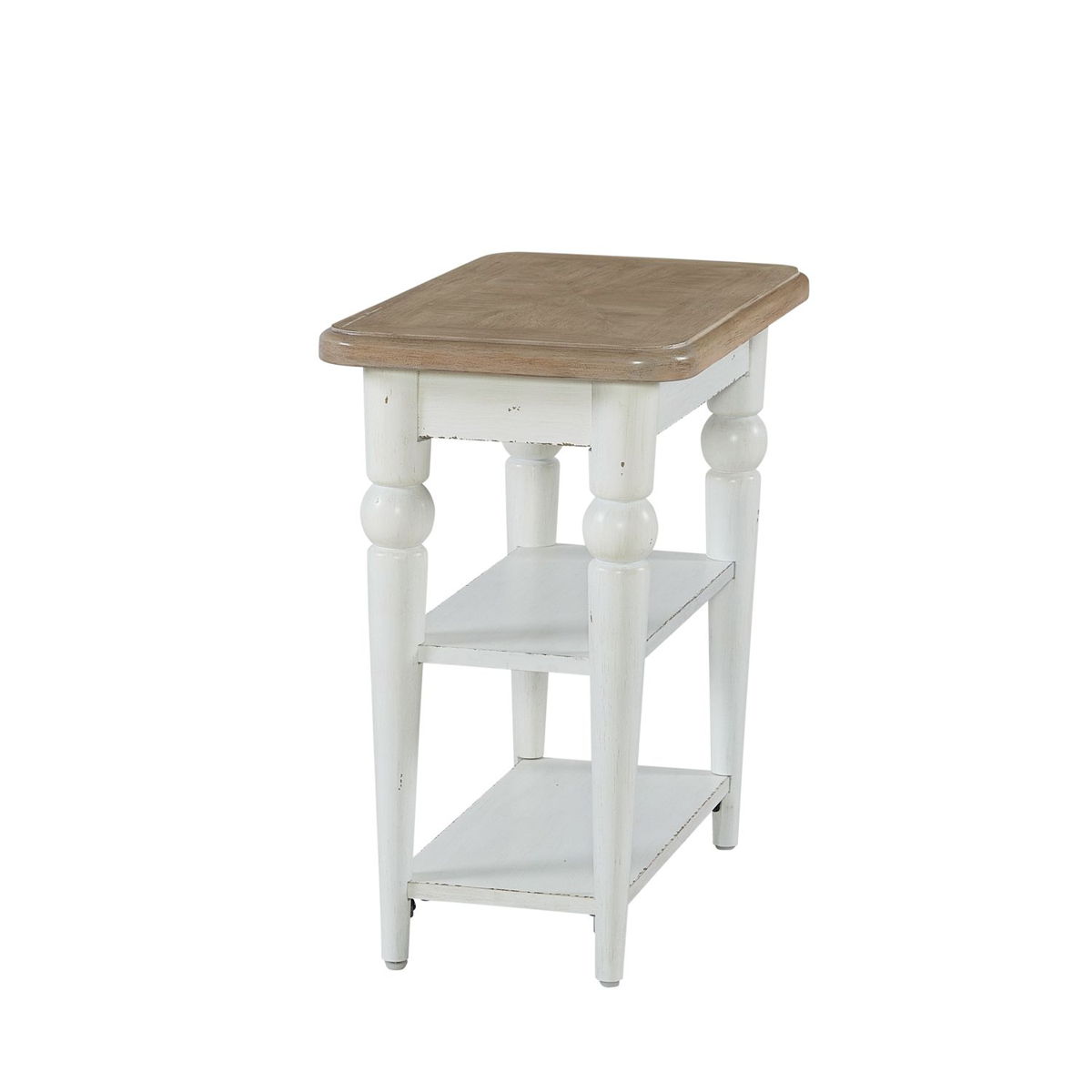 Turnberry Park - Chairside Table - Washed White - Image 5