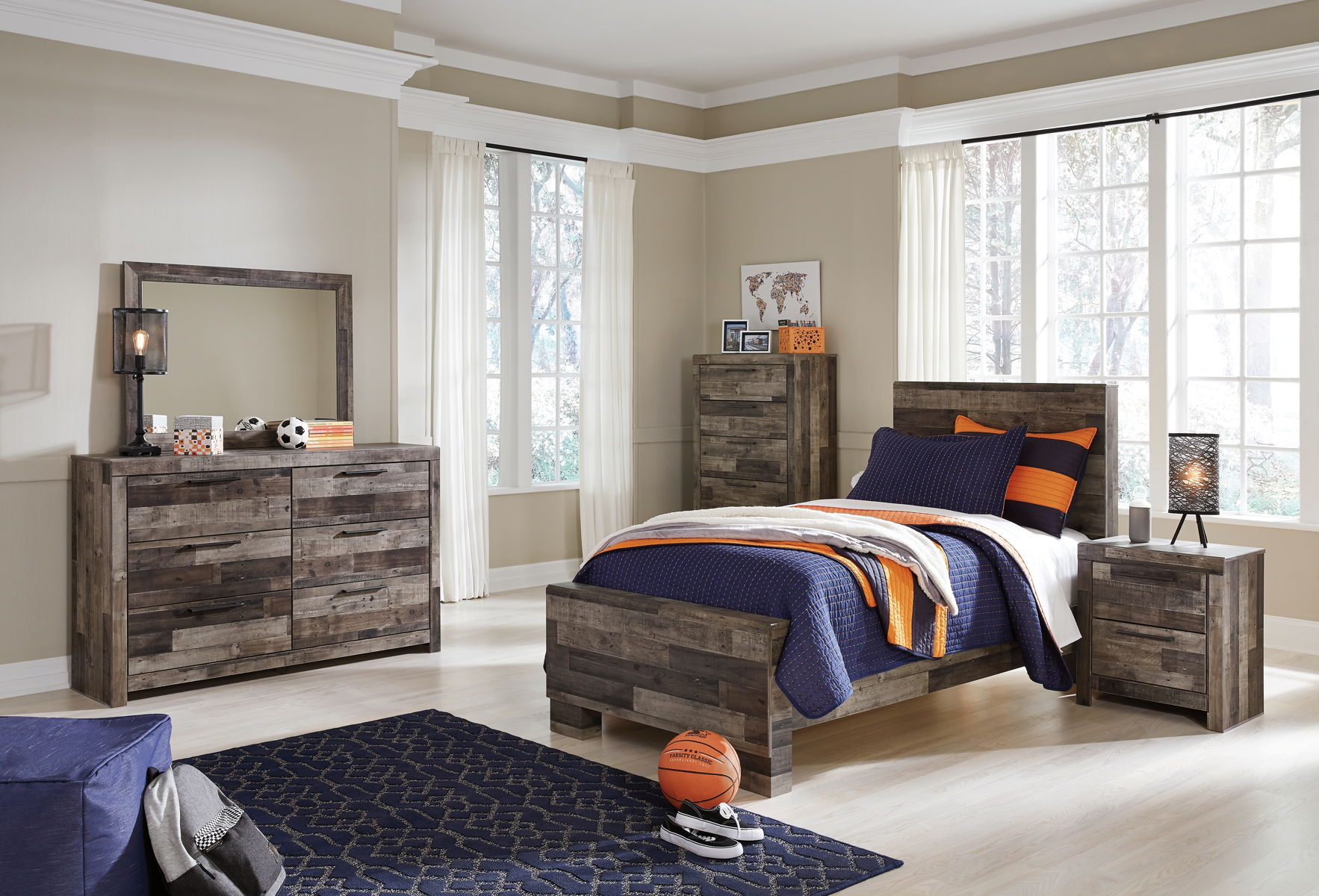 Derekson - Panel Bed - Image 35