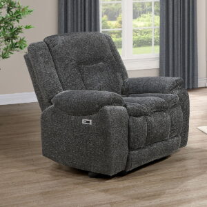 Stanwick - Glider Recliner With Power Footrest - Gray