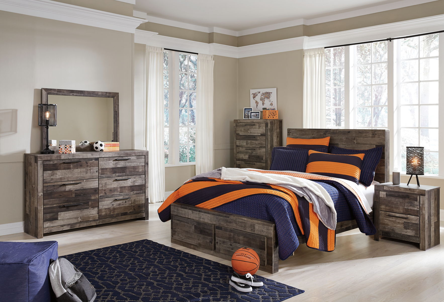 Derekson - Panel Bed - Image 44