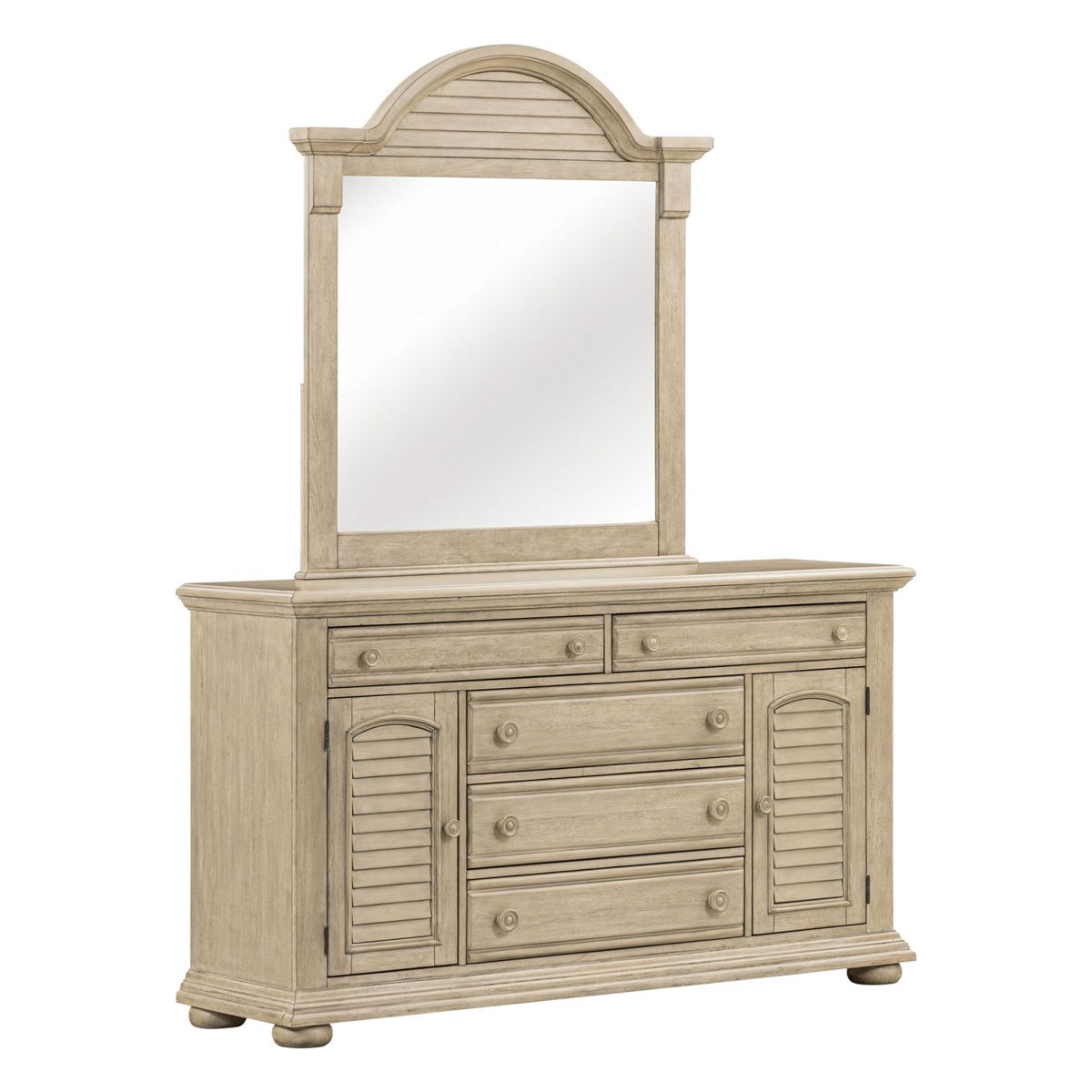 Summer House - Dresser & Mirror - Sand Dune - Image 2