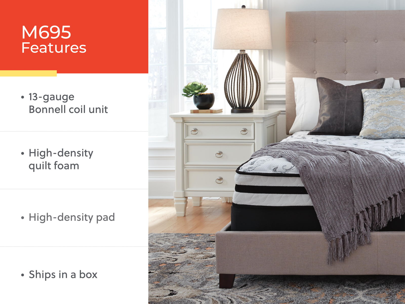 8 Inch Chime Innerspring - Firm Mattress - Image 13