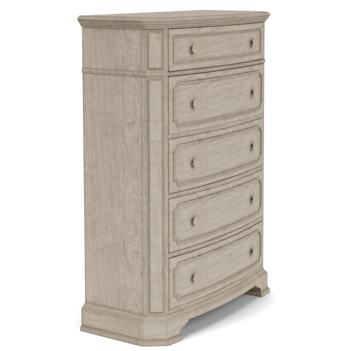 Kensington - 5 Drawer Chest - Beige - Image 3