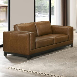Sayer - Loveseat - Brown