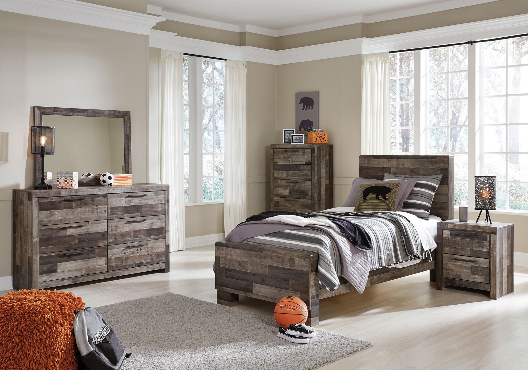 Derekson - Panel Bed - Image 37