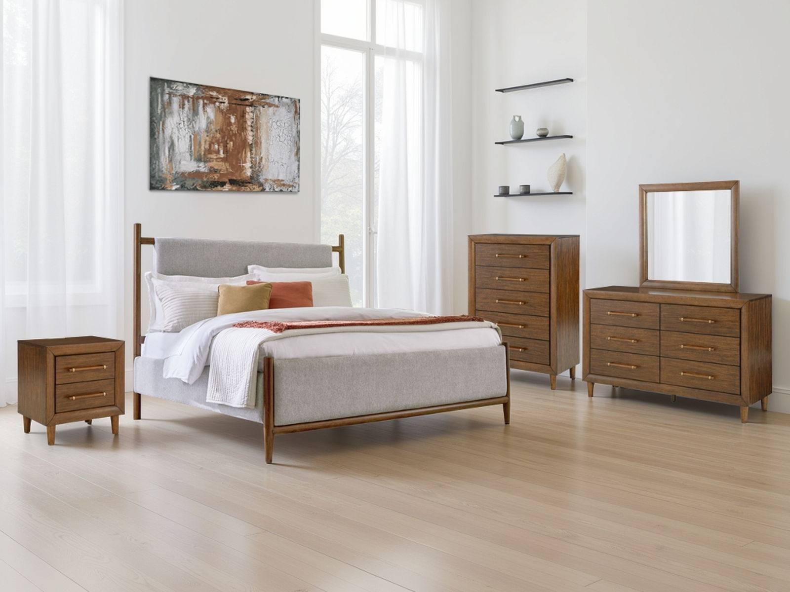 Lyncott - Upholstered Bed - Image 9