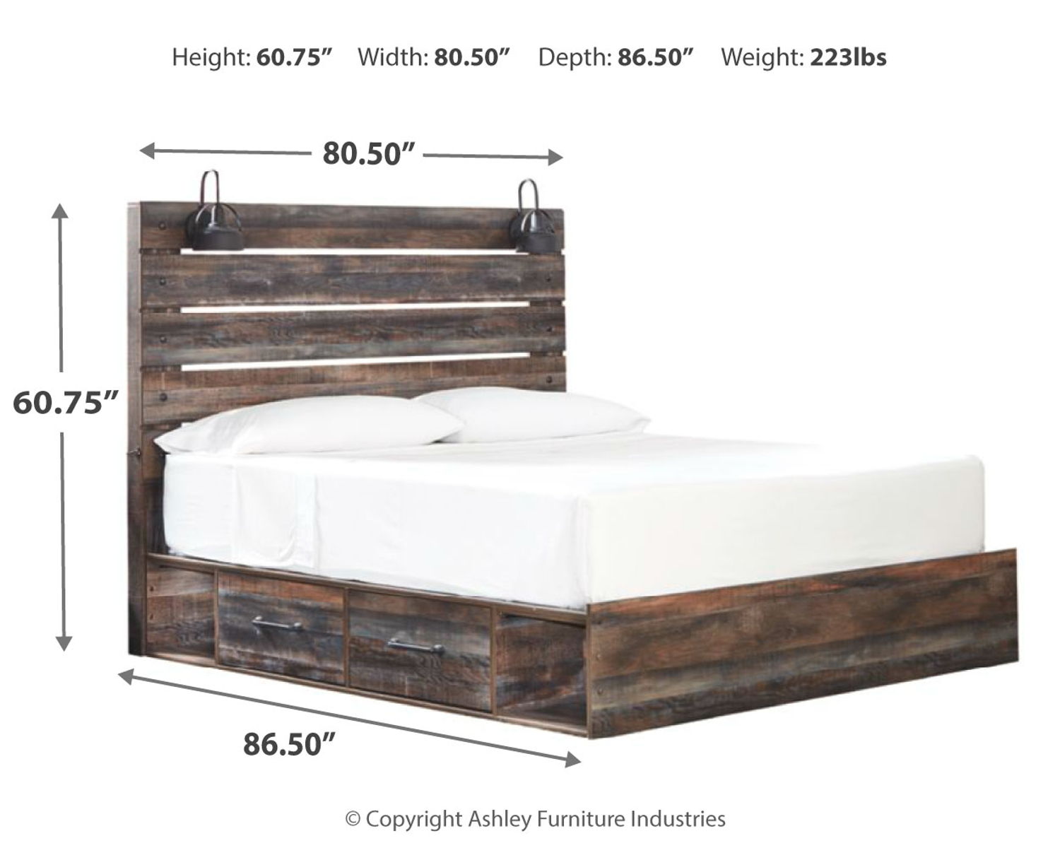 Drystan - Panel Bed - Image 46