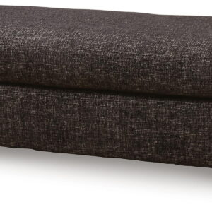 Lentiz - Oversized Accent Ottoman - Onyx