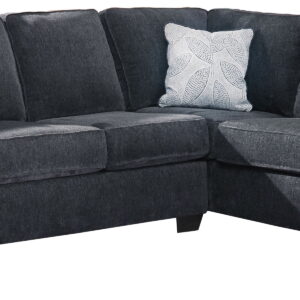 Altari - Right Arm Facing Corner Chaise With Sleeper 2 Pc Sectional - Slate