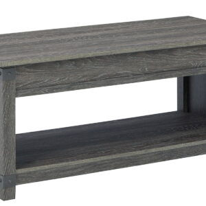 Freedan - 3 Pc. - Coffee Table, 2 End Tables - Grayish Brown