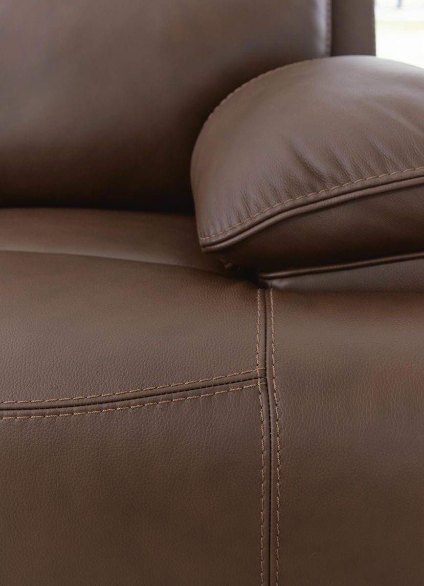 Vonryan - Power Recliner / Adj Headrest - Tobacco - Image 10