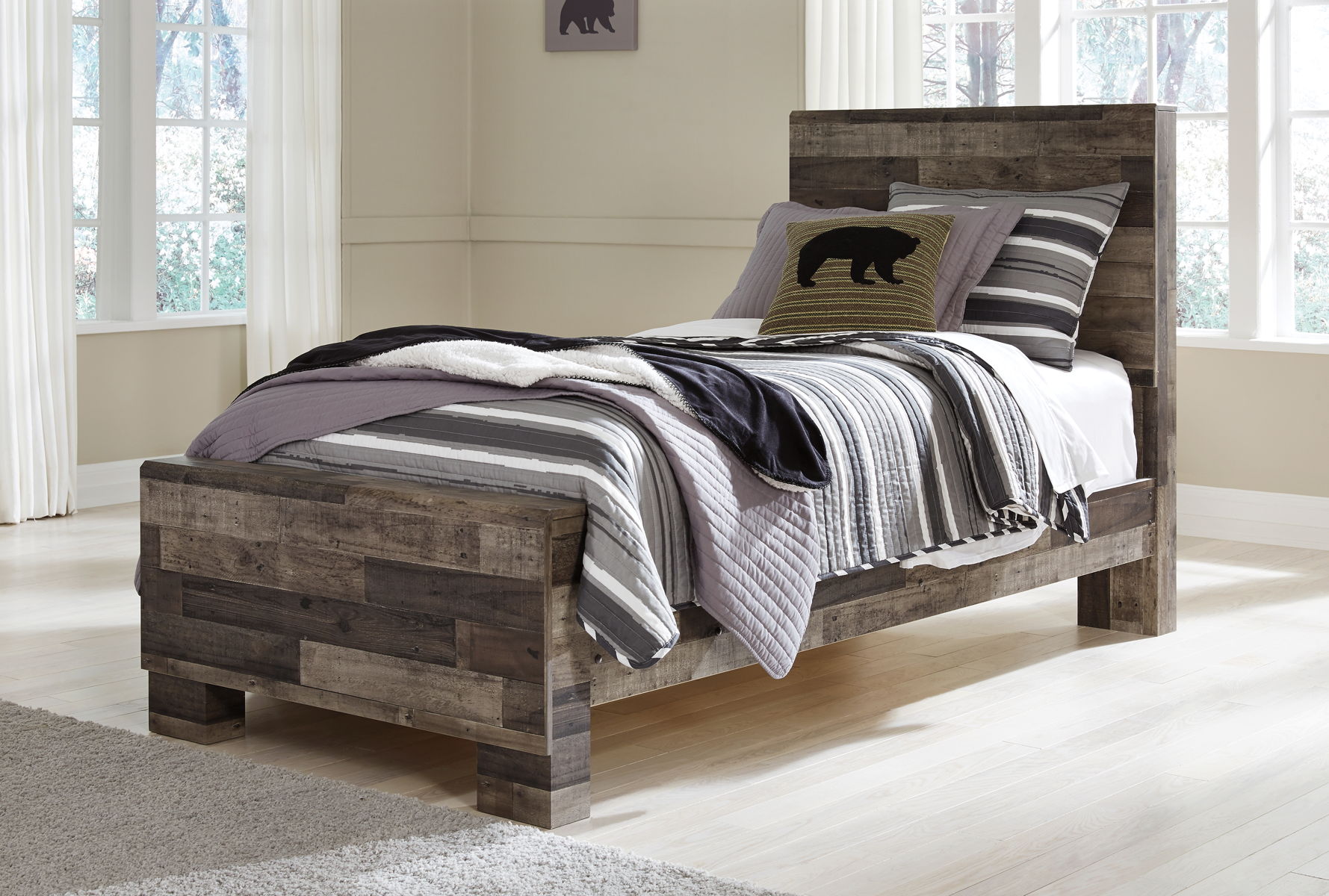 Derekson - Panel Bed - Image 31