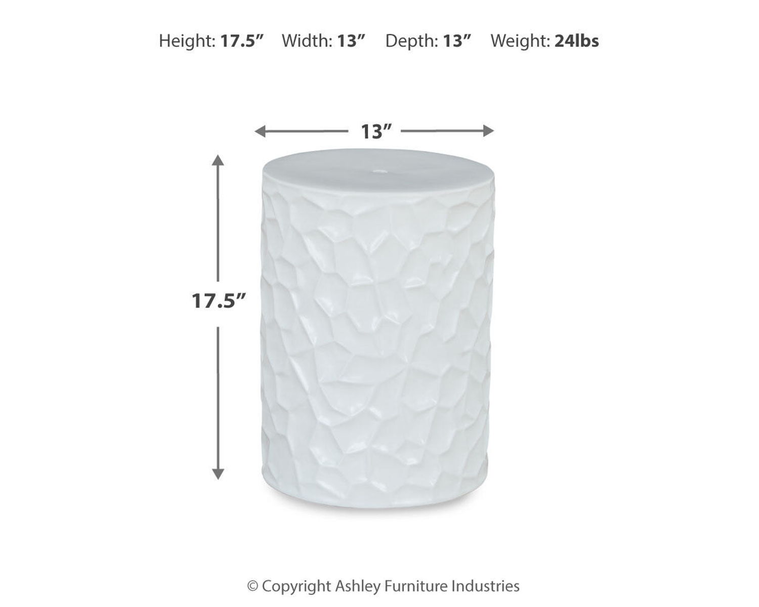 Jungrove - Stool - White - Image 5
