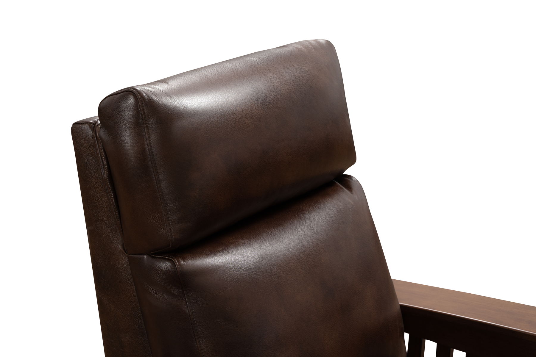 Artisan - Power Recliner-With Power Headrest - Dark Brown - Image 6