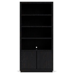 Westwood Dark - Bookcase - Whiskey / Ebony Whiskey Oak
