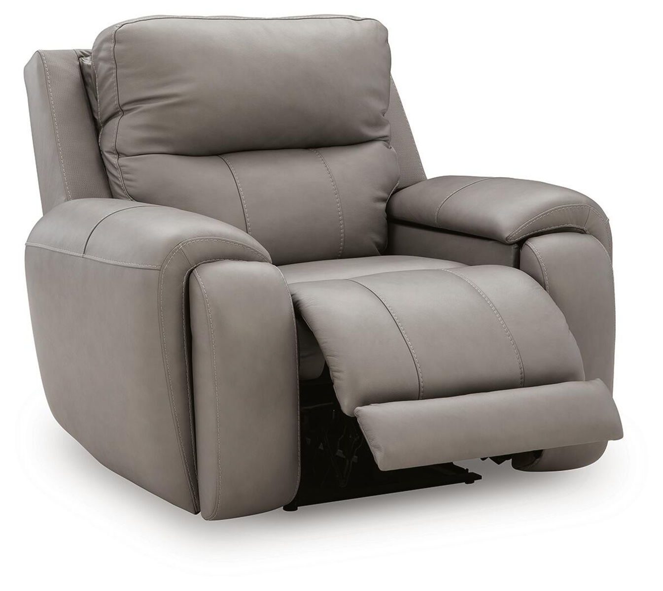 Real Moments - Power Recliner With Audio Seating - Ash - Image 11