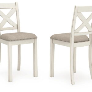Robbinsdale - Upholstered Barstool (Set of 2) - Antique White
