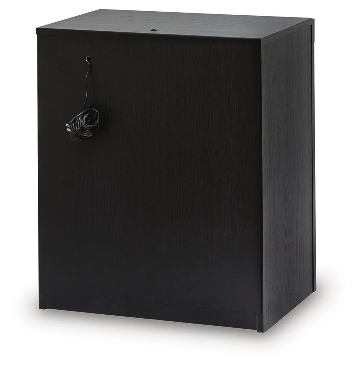 Shoralli - Two Drawer Night Stand - Black - Image 3