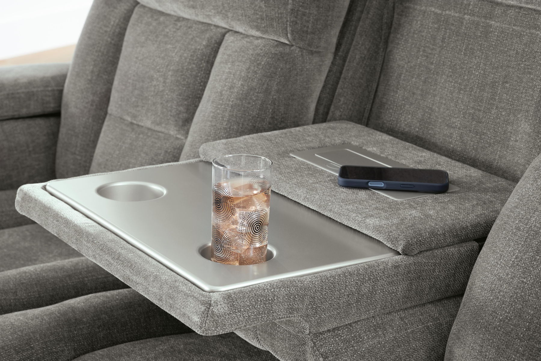 Mixed Motion - Power Reclining Sofa With Adjustable Headrest - Image 2