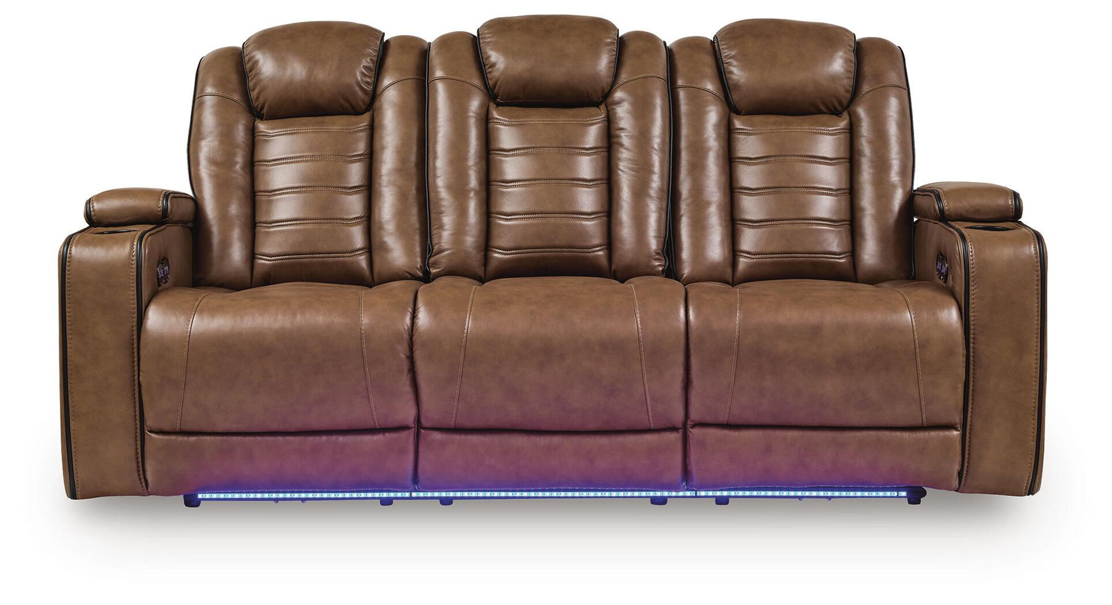 Gruaro - Power Reclining Sofa With Adjustable Headrest - Amber - Image 7