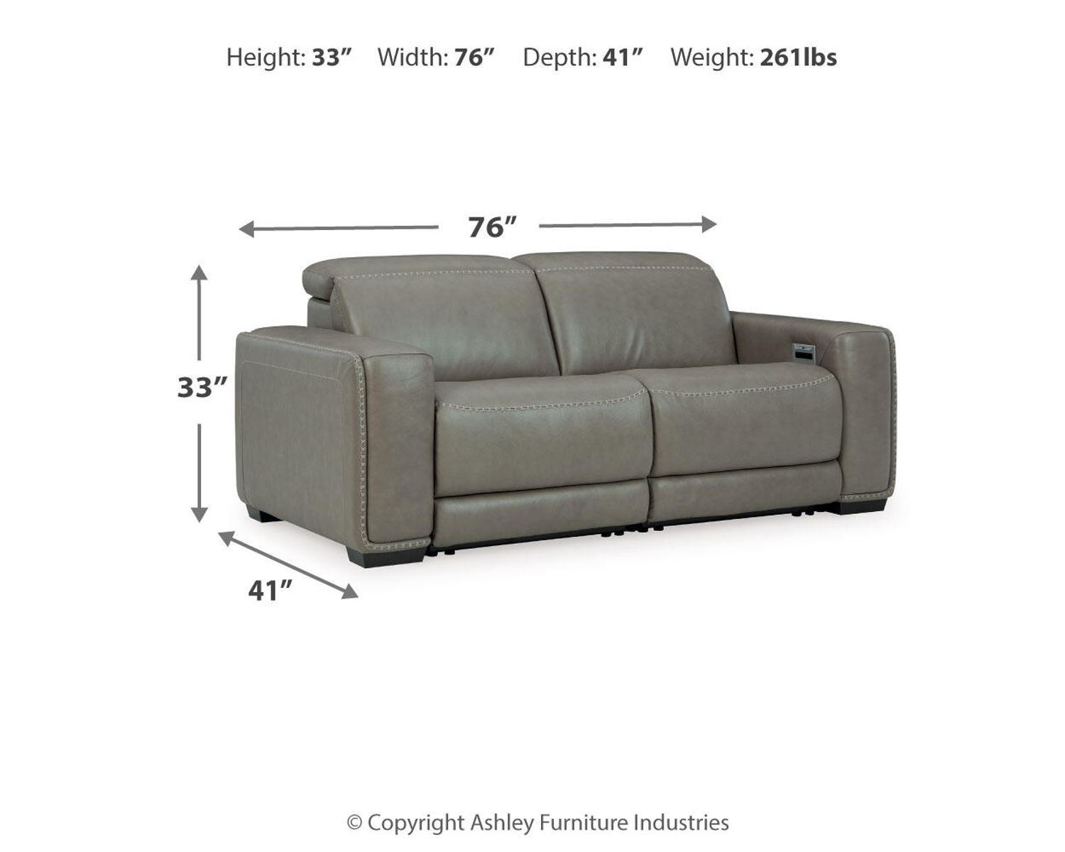 Correze - Power Reclining Sectional - Image 24